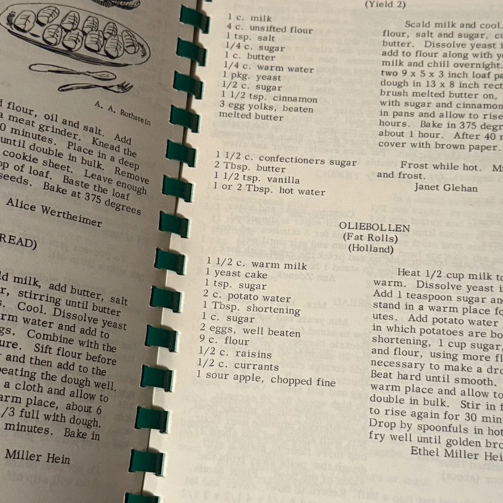 N/A vintage cookbook